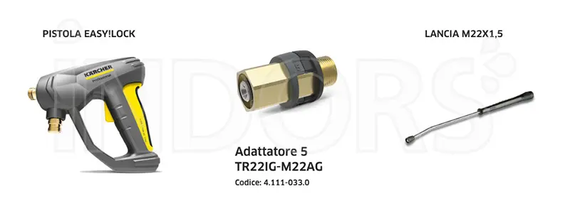 Adaptateur 5 Karcher 4.111-033.0