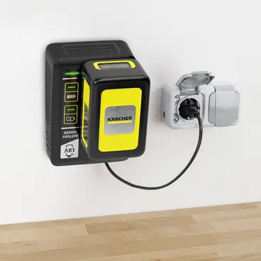 Kit batterie Karcher 18/50 + chargeur rapide 2.445-063.0 pour machines Karcher 18 V