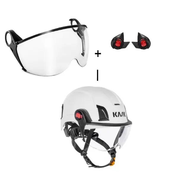 Visière Kask Zen - Protection oculaire en polycarbonate résistant aux rayures