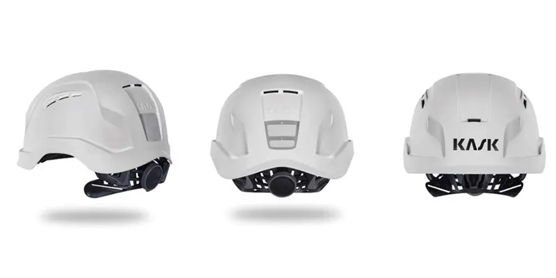 Kask ZENITH-X BA AIR - Casque de Sécurité Protection Choc Électrique couleur Rouge