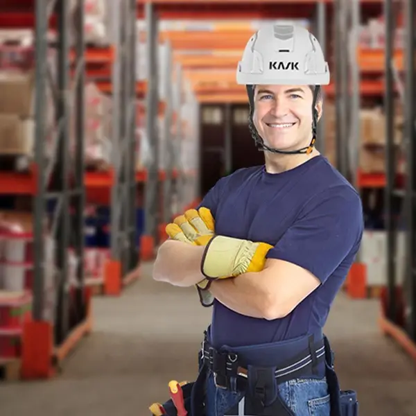 Casque de sécurité haute visibilité Kask Zenith X Air pour travaux industriels et électriques