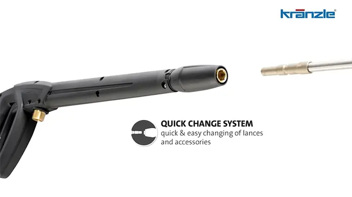 Raccord rapide Kranzle HD 10/122 TS - Nettoyeur haute pression compact professionnel