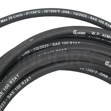detail Flexible Haute Pression - Longueur 10 m Pression 400 bar 25 L/min