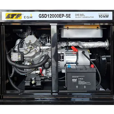 Groupe électrogène diesel silencieux LTF GSD12000EP-SE