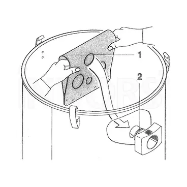 Instructions de montage du dispositif anti-mousse