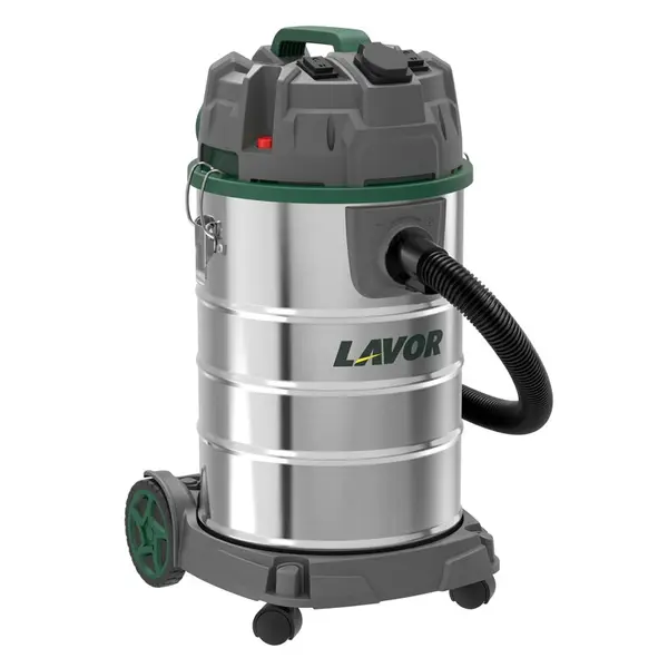 Aspirateur multifonction Lavor Dozzy Power 30XES avec réservoir en acier inoxydable pour aspirer la poussière et les liquides