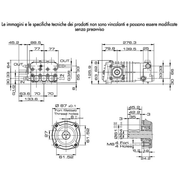 Conception de la motopompe Lavor CW6