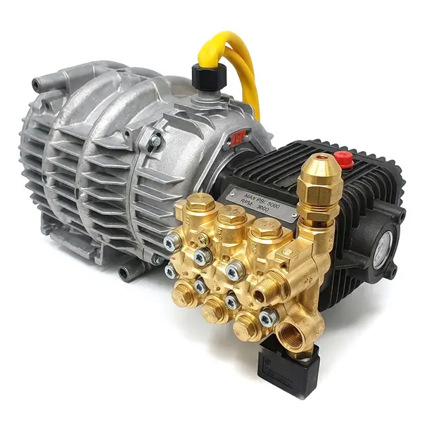 Pompe CL35 pour nettoyeur haute pression Lavor Donec R 2015, tête en laiton, pistons en céramique, haute pression