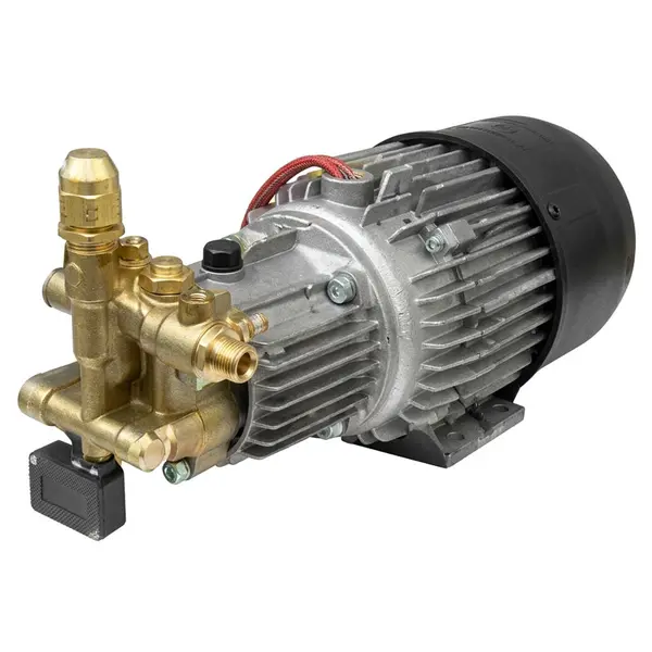 Pompe axiale MPBX2 avec tête en laiton et pistons en céramique pour nettoyeur haute pression Lavor Terek 1813