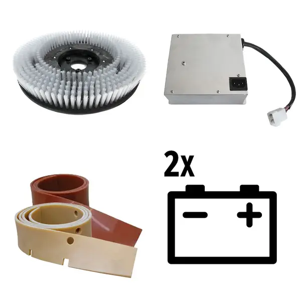 Lavor COMFORT XXS MINI 55BT - Nettoyeur de sols autoporté ; 2 batteries et chargeur inclus