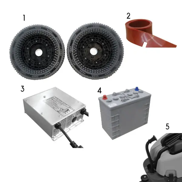 Lavor Motion 70 BT autolaveuse avec accessoires inclus
