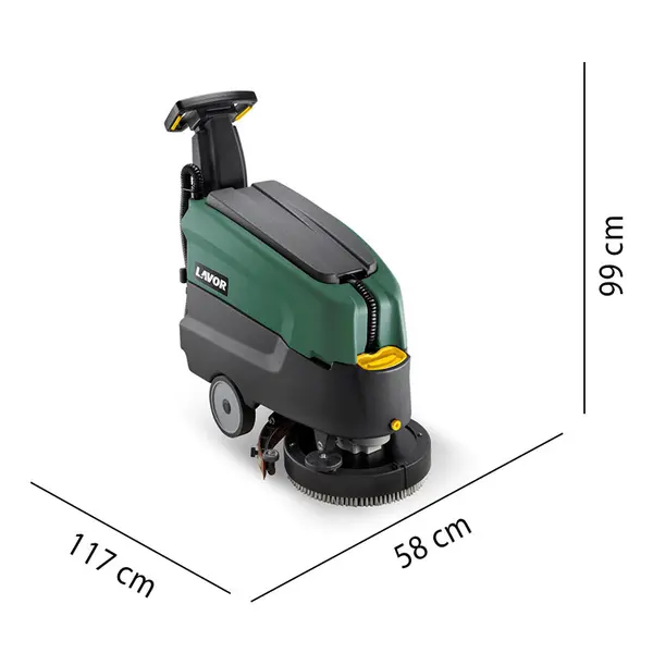 Laveuse-sécheuse de sols professionnelle à batterie Lavor L4 45B