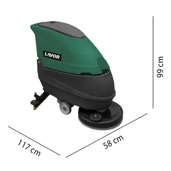 Nettoyeur de sols professionnel sans fil Lavor L5 50BT