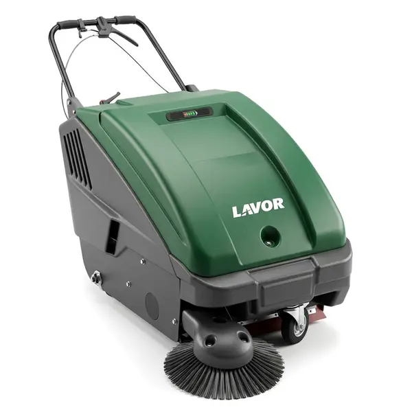 Balayeuse autoportée professionnelle Lavor SLG 700 ET pour surfaces industrielles et commerciales