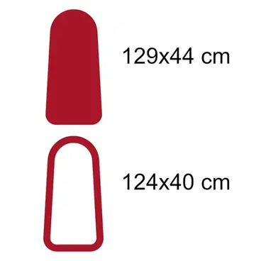 Housse de planche pour planche 129 x 44 cm