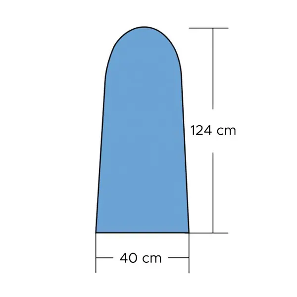Mesures de la table à repasser Lelit PA71N - Table à repasser professionnelle 3 fonctions