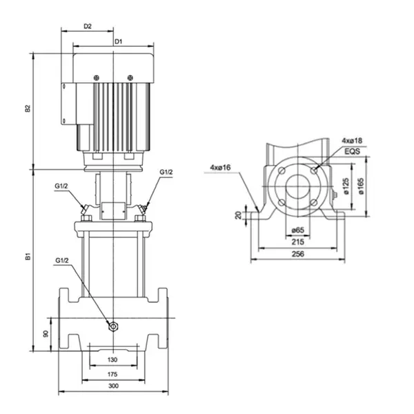 Pompe électrique LEO LVR 400V