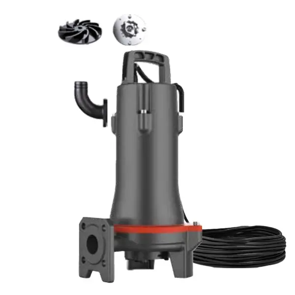 Pompe de drainage électrique Leo SWP avec broyeur et câble de 10 mètres