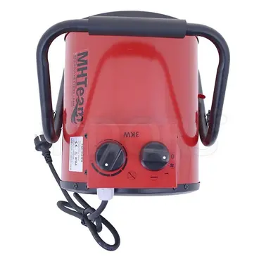 côté haut MH TEAM EH4-03 - Chauffage électrique 3kW