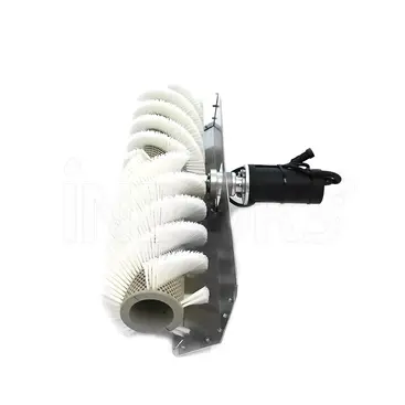 Brosse motorisée pour le nettoyage des panneaux photovoltaïques