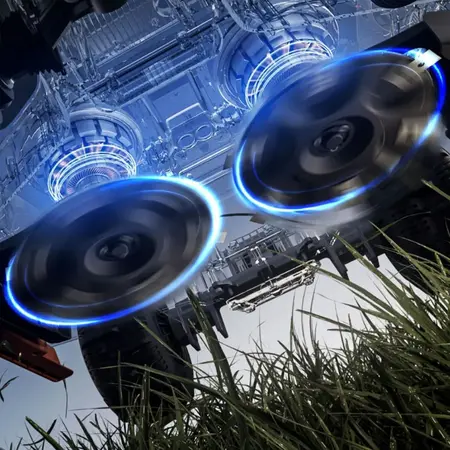 Tondeuse à gazon robotisée sans fil Mammotion LUBA 3 AWD 10000 pour pelouses jusqu'à 10 000 m²