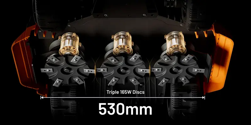 Mammotion LUBA 4 AWD 12000F - Robot Tondeuse Sans Fil Périmétrique pour Pelouses Jusqu'à 12000 m²