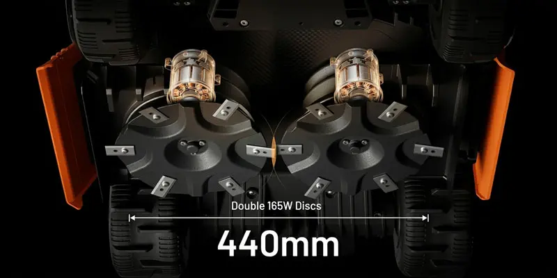 Mammotion LUBA 4 AWD 6000F - Robot Tondeuse Sans Fil Périmétrique pour Pelouses Jusqu'à 6000 m²