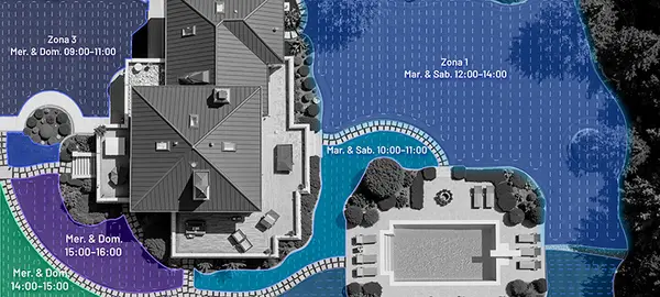 Mammotion Luba Mini 2 AWD 1000 - Tondeuse à gazon robotisée sans fil avec zone de tonte périmétrique de 1000 m²