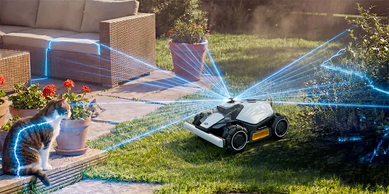 Tondeuse à gazon robotisée sans fil Mammotion Luba Mini 2 AWD 1500 - 1500 m²