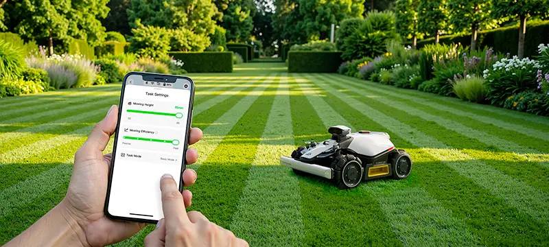 Tondeuse à gazon robotisée sans fil Mammotion Luba Mini 2 AWD 1500 - 1500 m²
