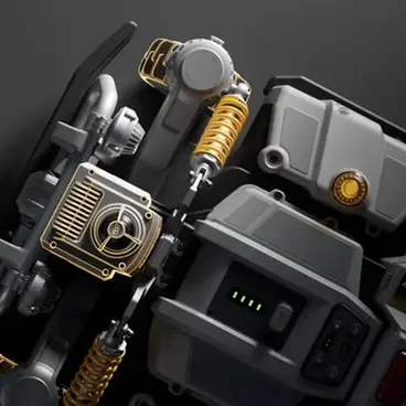 Mammotion Serie Maston - Robot Tondeuse Professionnel Flail et Rotary