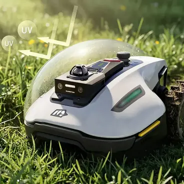 Mammotion Yuka Mini 2 1000 - Tondeuse à gazon robotisée sans fil avec zone de tonte périmétrique de 1000 m²