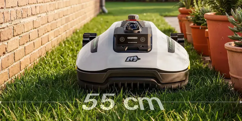 Mammotion Yuka Mini 2 1000 - Tondeuse à gazon robotisée avec vision Lidar