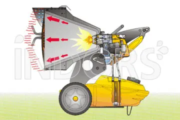 Master XL 9 - Chauffages diesel infrarouges