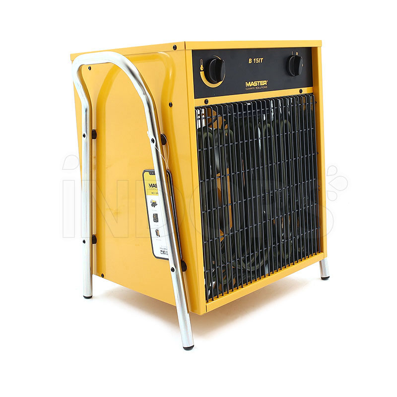 Radiateur industriel électrique mobile 22 kW avec thermostat intégré