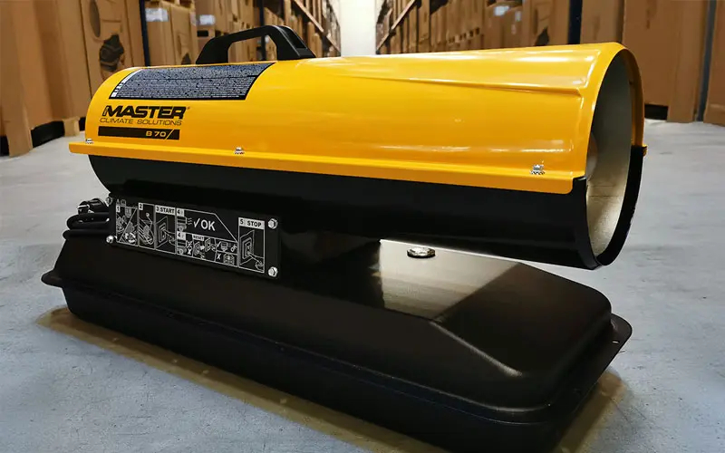 Master B 70 - Chauffage industriel au diesel