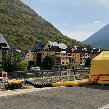 Maître BV 77 - Canon à air chaud diesel