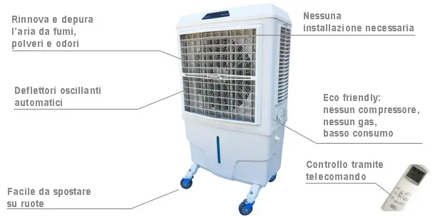 Refroidisseur d'air portable Master BC 80