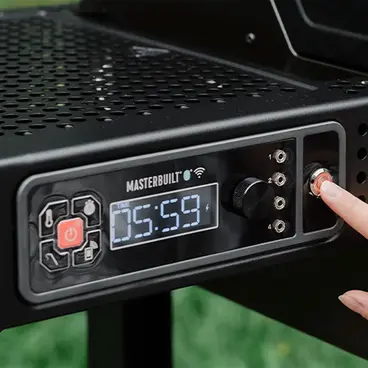 Barbecue et fumoir numérique au charbon de bois Masterbuilt AutoIgnite série 545, modèle MB20042724 