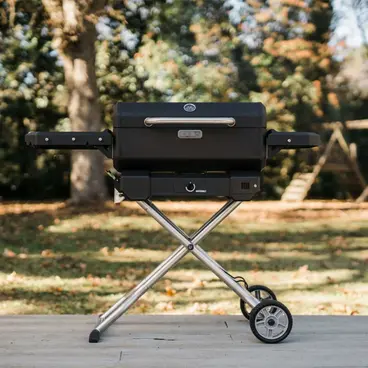 Masterbuilt Portable - Barbecue au charbon de bois portable, version mobile ou sur chariot