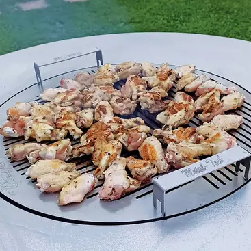 Metal Tech Grill J'Adore - Barbecue en acier avec surface de support