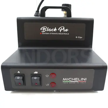 Michelini Black Pro - Chaudière en acier inoxydable avec indicateurs de fer professionnels