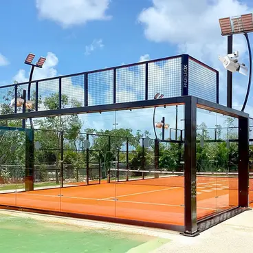 Lampes chauffantes MO-EL Hathor Deep pour courts de padel et installations sportives