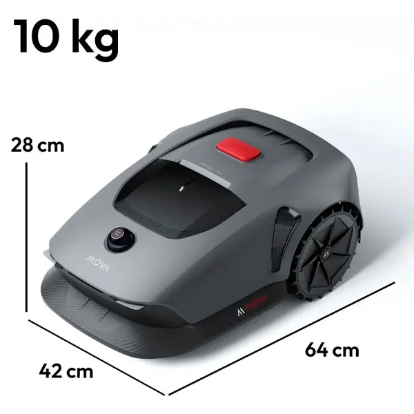 MOVA 600 KIT - Tondeuse robot sans fil avec 81 lames de rechange MVVIMM600KIT