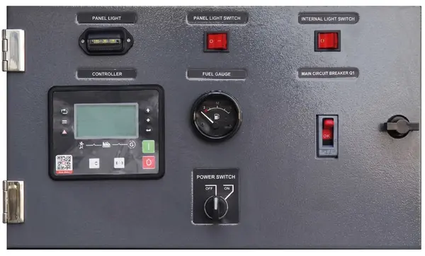 Multipower MY20YSS 10018 - Panneau de Commande Groupe Électrogène Industriel Silencieux Diesel 22 kW