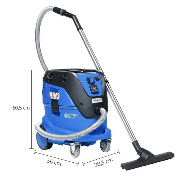 Aspirateur industriel eau et poussière Nilfisk Attix 44-2L IC - 44 L
