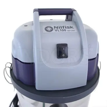 bouton d'alimentation Nilfisk VL100-35 EU GO - Aspirateur eau et poussière à double moteur