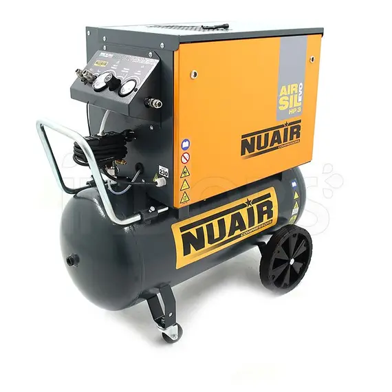 Nuair AIR SIL EVO B3800B/3CM/100 - Compresseur à piston silencieux 100 L