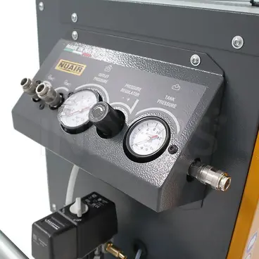 panneau de commande latéral Nuair AIR SIL EVO B3800B/3CM/100 - Compresseur à piston silencieux 100 L