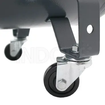 roues pivotantes Nuair AIR SIL EVO B3800B/3CM/100 - Compresseur Silencieux à Piston 100 L